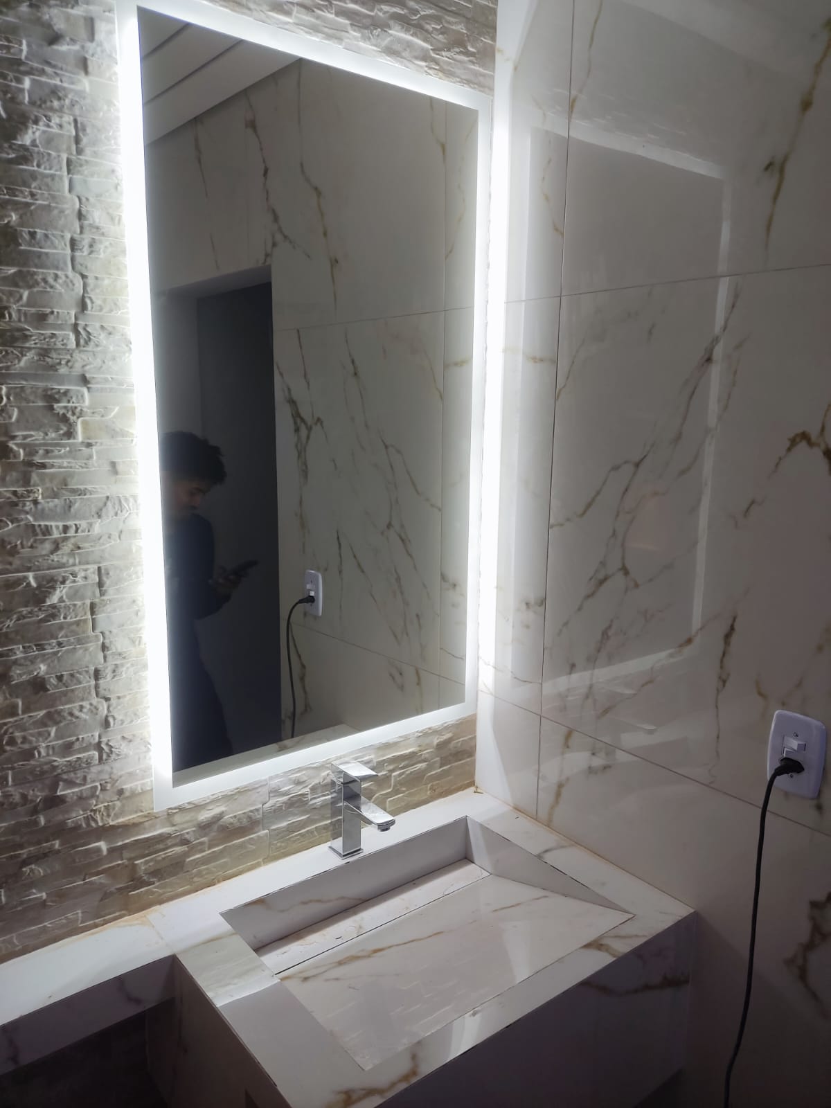 Espelhos com LED